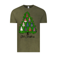 Vintage Olive ohh Christmas trees Vintage Tee - RanaPortraitStore