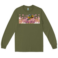 Army Green I Dig You Valentine 16oz Long Sleeve Tee - CowhideDigitalArt