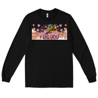 Black I Dig You Valentine 16oz Long Sleeve Tee - CowhideDigitalArt
