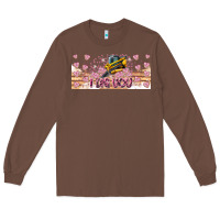 Chestnut I Dig You Valentine 16oz Long Sleeve Tee - CowhideDigitalArt