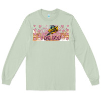 Matcha I Dig You Valentine 16oz Long Sleeve Tee - CowhideDigitalArt