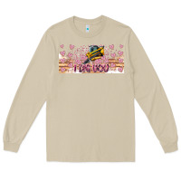 Mushroom I Dig You Valentine 16oz Long Sleeve Tee - CowhideDigitalArt