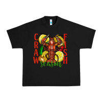 Black crawfish season Urban Heavy Tee - FaDigitalArtStudio