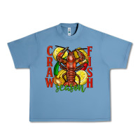 Pebble Blue crawfish season Urban Heavy Tee - FaDigitalArtStudio