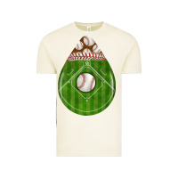 Vintage Arctic baseball and western roses teardrop Vintage Tee - BundleAndBundleShop