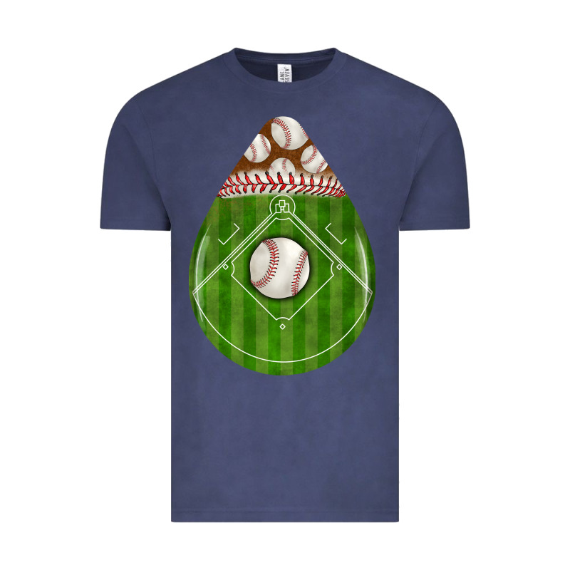 Baseball And Western Roses Teardrop Vintage Tee by BundleAndBundleShop | Teevron