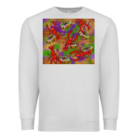 Dove Grey mardi gras crawfish king cake Premium Sweatshirt - RanaPortraitStore