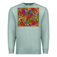 Seafoam mardi gras crawfish king cake Premium Sweatshirt - RanaPortraitStore
