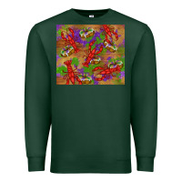 Sports Green mardi gras crawfish king cake Premium Sweatshirt - RanaPortraitStore