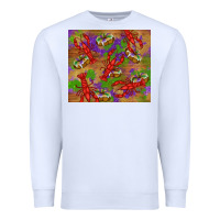 White mardi gras crawfish king cake Premium Sweatshirt - RanaPortraitStore