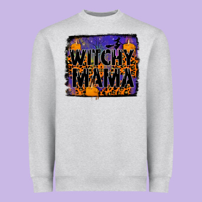 Witchy Mama Heavyweight Sweatshirt Designed By Jahusdesignshop