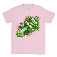 Bubblegum Pink Bad and boozy Classic Tee - CowGirlArtShop