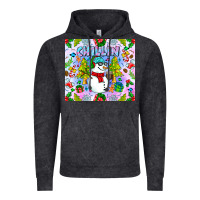 Vintage Black Chillin Snow Vintage Hoodie - CowhideDigitalArt