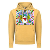 Vintage Mustard Chillin Snow Vintage Hoodie - CowhideDigitalArt