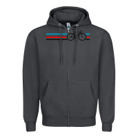 Smoke bike stripes Zipper Hoodie - artisFamous