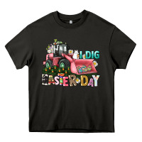 Asphalt I dig Easter Day Heavy Core Tee - HowdyJamesFarm