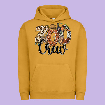 Zoo Crew Safari Animals Urban Hoodie Designed By Ranaportraitstore