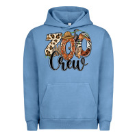 Pigment Pebble Blue zoo crew safari animals Urban Hoodie - RanaPortraitStore
