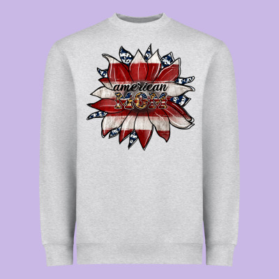 American Mom Heavyweight Sweatshirt Designed By Jahusdesignshop