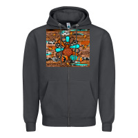 Smoke turkey Zipper Hoodie - JahusDesignShop