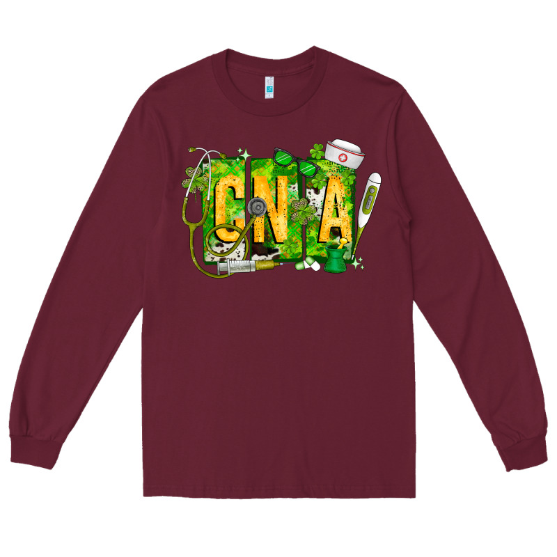 St. Patricks Day Cna Long Sleeve Tee by CowhideDigitalArt | Teevron
