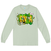 Matcha St. Patricks Day Cna Long Sleeve Tee - CowhideDigitalArt