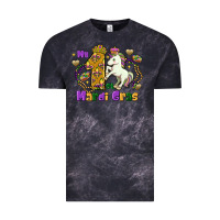 Cloud Black my first mardi gras unicorn Vintage Tee - FaDigitalArtStudio