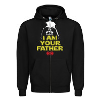 Black i am your father darth vader for dark Zipper Hoodie - artisFamous