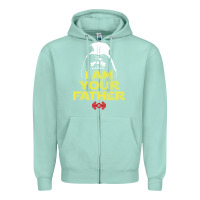Seafoam i am your father darth vader for dark Zipper Hoodie - artisFamous