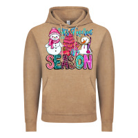Vintage Coffee It's Freezin Season Vintage Hoodie - CowhideDigitalArt