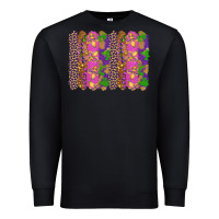 Black mardi gras brushstrokes Premium Sweatshirt - RanaPortraitStore