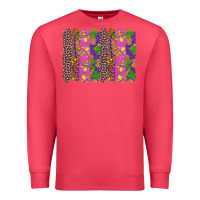 Cardinal mardi gras brushstrokes Premium Sweatshirt - RanaPortraitStore