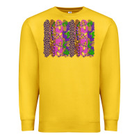 Lemon mardi gras brushstrokes Premium Sweatshirt - RanaPortraitStore