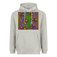 Moon Dust mardi gras king cake leopard Heavyweight Hoodie - RanaPortraitStore