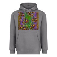 Storm mardi gras king cake leopard Heavyweight Hoodie - RanaPortraitStore