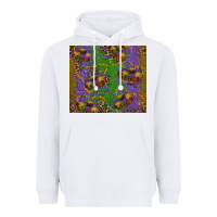White mardi gras king cake leopard Heavyweight Hoodie - RanaPortraitStore