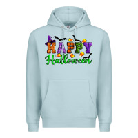 Blue Mist Happy halloween Premium Hoodie - Artiststas