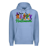 Colony Blue Happy halloween Premium Hoodie - Artiststas