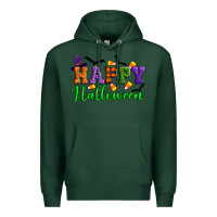 Sports Green Happy halloween Premium Hoodie - Artiststas