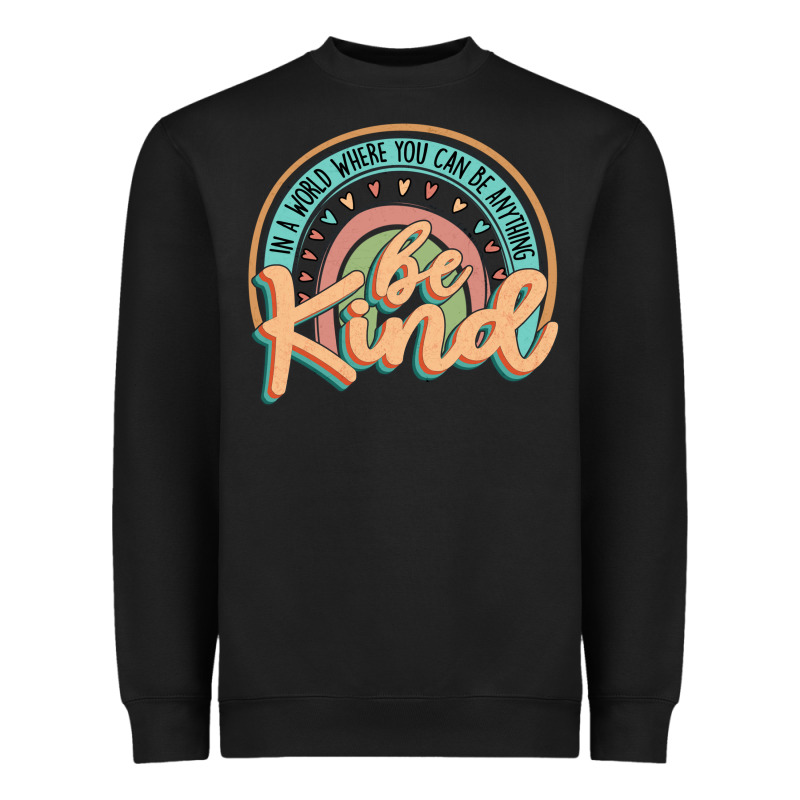 Be Kind Heavyweight Sweatshirt by JahusDesignShop | Teevron