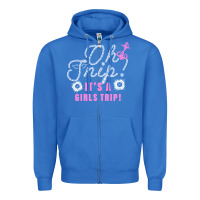True Royal oh snip it's a girls trip for dark Zipper Hoodie - artisFamous