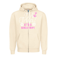 Sandshell oh snip it's a girls trip for dark Zipper Hoodie - artisFamous