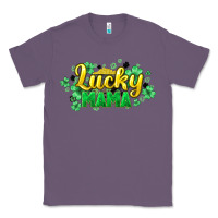 Lavender lucky mama st patricks Classic Tee - HowdyJamesFarm