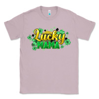 Lilac lucky mama st patricks Classic Tee - HowdyJamesFarm