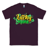 Plum lucky mama st patricks Classic Tee - HowdyJamesFarm