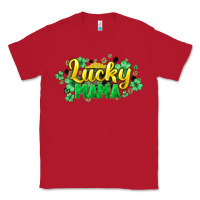 Red lucky mama st patricks Classic Tee - HowdyJamesFarm