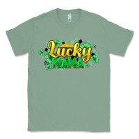 Sage lucky mama st patricks Classic Tee - HowdyJamesFarm