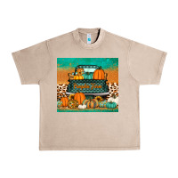 French Oak pumpkin farm truck tumbler Urban Heavy Tee - Jasminsmagicworld