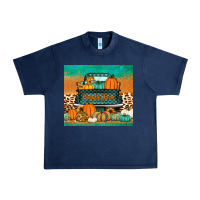 Navy pumpkin farm truck tumbler Urban Heavy Tee - Jasminsmagicworld