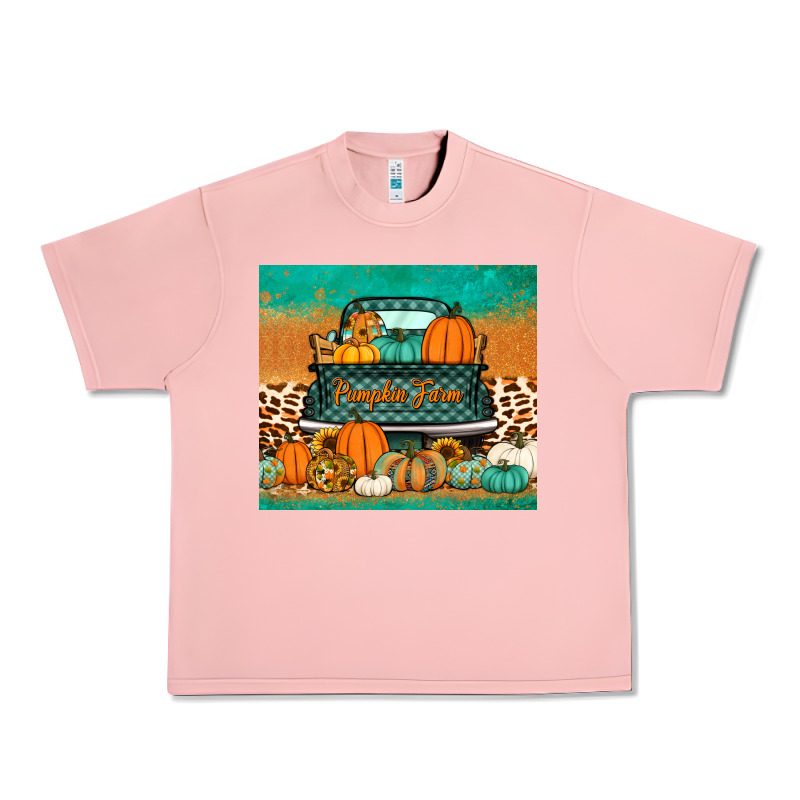 Pumpkin Farm Truck Tumbler Urban Heavy Tee by Jasminsmagicworld | Teevron